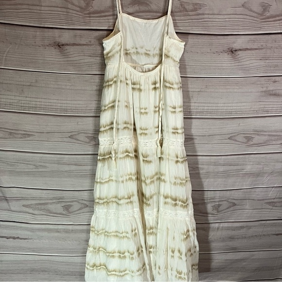 AERIE Tie Dye Maxi Sundress In Sea Salt - Picture 8 of 13